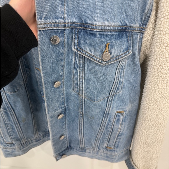 Urban Outfitters BDG Jean a jacket with Sherpa sides - Picture 4 of 4